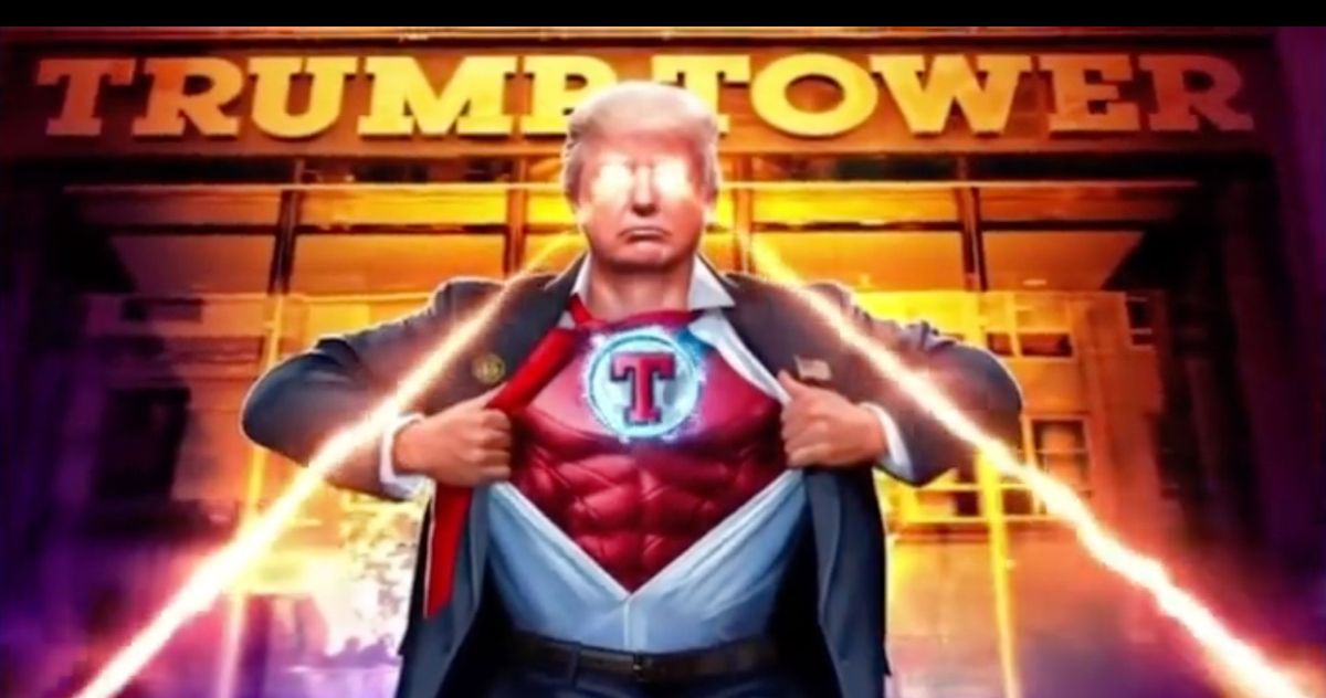 Trump superman t store shirt