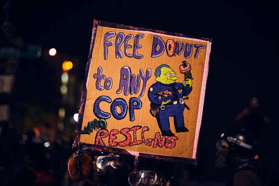 Photographs: Protests In Portland, OR, And Police Violence