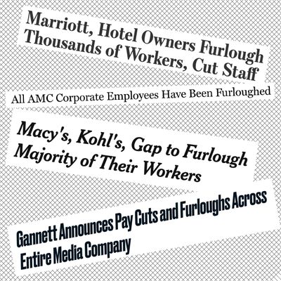 Amid the coronavirus pandemic, many companies are furloughing employees.