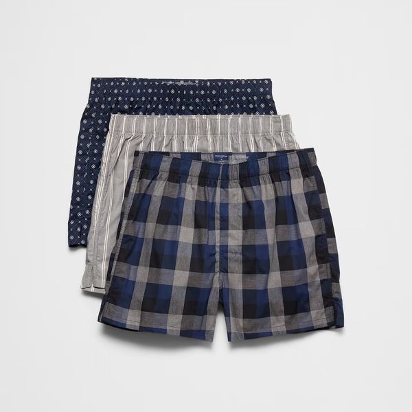 Banana Republic Factory Cotton Boxers (3 Pack)