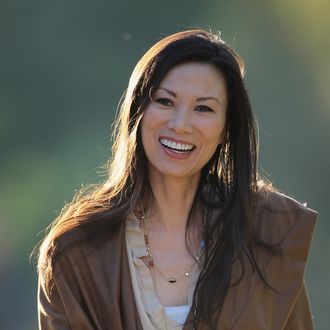 SUN VALLEY, ID - JULY 06: Wendi Deng Murdoch attends the Allen & Company Sun Valley Conference on July 6, 2011 in Sun Valley, Idaho. The conference has been hosted annualy by the investment firm Allen & Company each July since 1983. The conference is typically attended by many of the world's most powerful media executives. (Photo by Scott Olson/Getty Images)