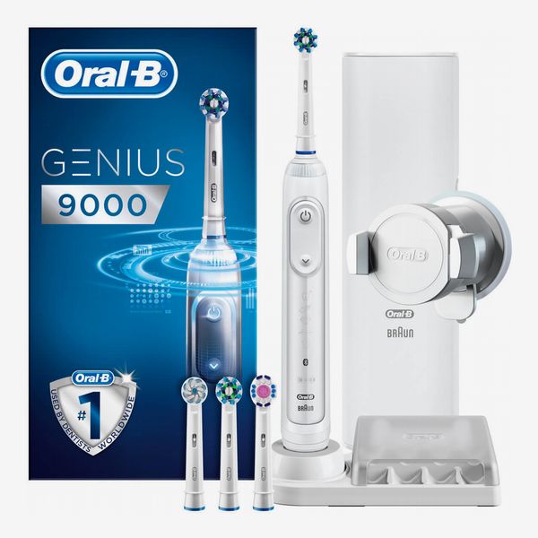 Oral-B Genius 9000 White Electric Toothbrush Powered By Braun