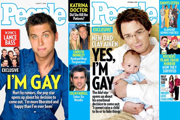 Clay aiken gay people