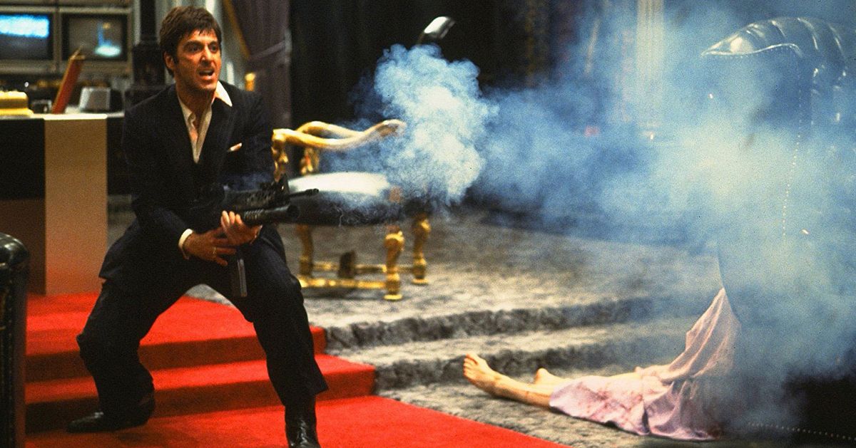 TIL the 1983 film Scarface was originally given an X rating three times  in a row by the MPAA. On the fourth appeal, the film was finally given an R  rating, but