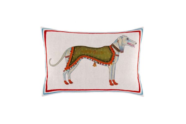 John Robshaw Dog Decorative Pillow
