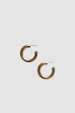 Laura Lombardi Medium Hoop Earrings