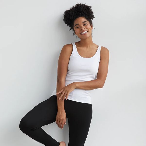 Fair Indigo Women's Organic 100% Cotton Leggings
