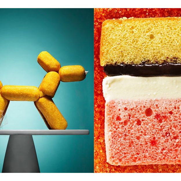 Koons Twinkies; Rothko ice-cream cake.