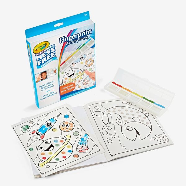Crayola Color Wonder Mess Free Fingerprint Book