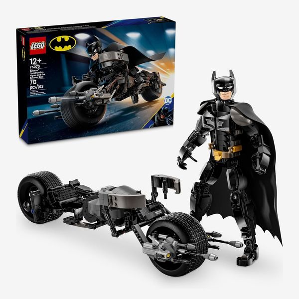 LEGO Batman Construction Figure and the Bat-Pod Bike
