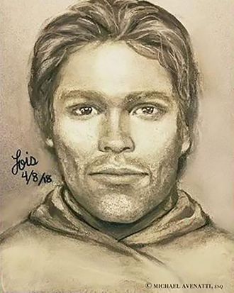 Sketch of the man who allegedly threatened Stormy Daniels in 2011.