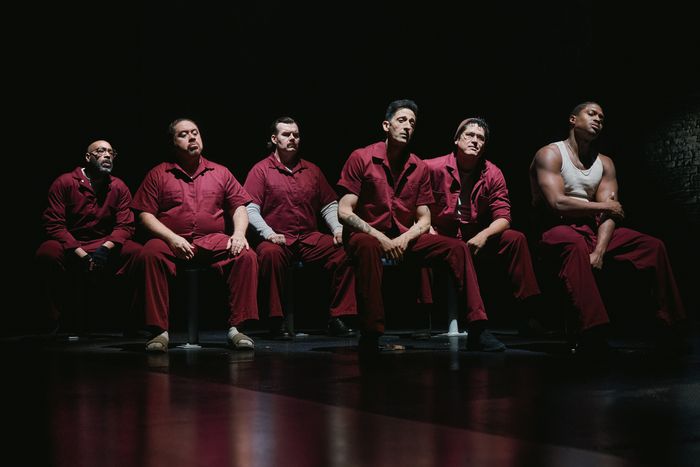 From 'The Fear of 13,' at the James Earl Jones Theatre.