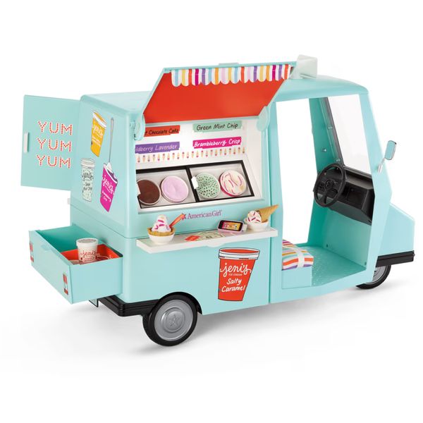 American Girl® x Jeni's Full of Flavor Ice Cream Truck for 18-inch Dolls