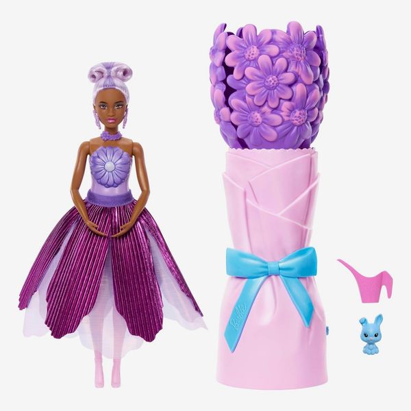 Barbie Petal Pop Scented Doll Daisy Bouquet Reveal