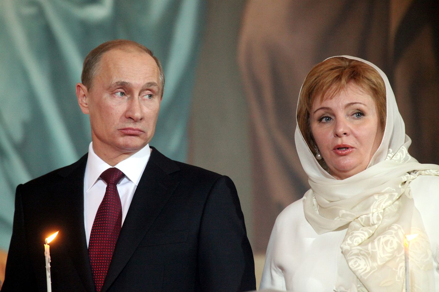 5 Photos Of Vladimir Putin And His Wife Looking Miserable Together
