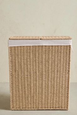 Zara Home Laundry Basket With Two Compartments