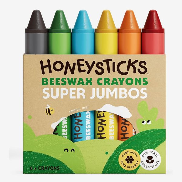 Honeysticks Super-Jumbo Crayons, 100% Pure Beeswax