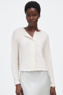 Madewell Relaxed Button-Front Cardigan