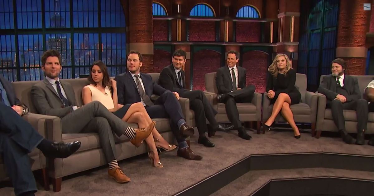 Parks And Recreations Cast Reunited On Late Night Because You Need It After Last Nights Finale 