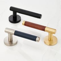 Pushka Home Leather Lever Door Handle