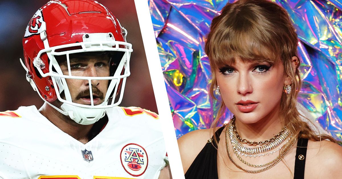 Taylor Swift’s “Blank Space” was referenced in Travis Kelce’s game
