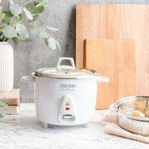 Aroma Housewares 14-Cup (Cooked) / 3Qt. Select Stainless Pot-Style Rice Cooker