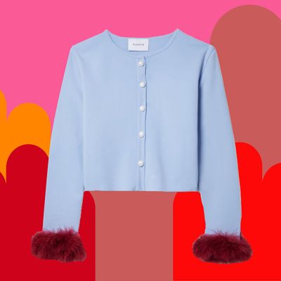 I'm In Love With This Long Fuzzy Jacket aka Fleece Coatigan - The Mom Edit