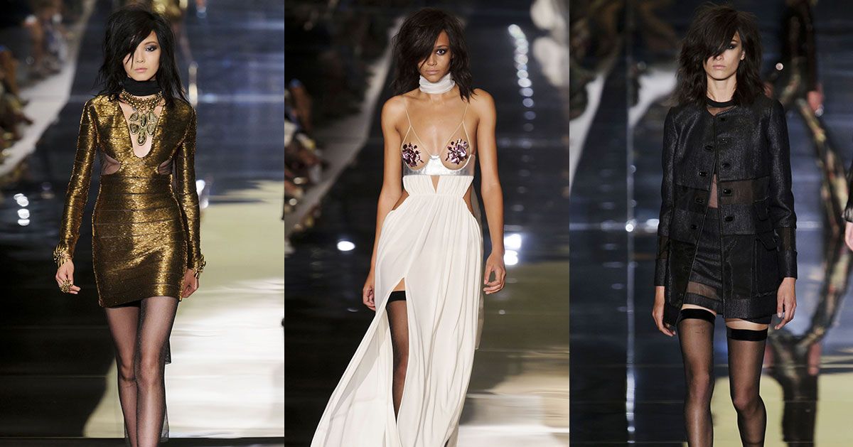 Tom Ford Debuted Nipple Pasties on the Runway