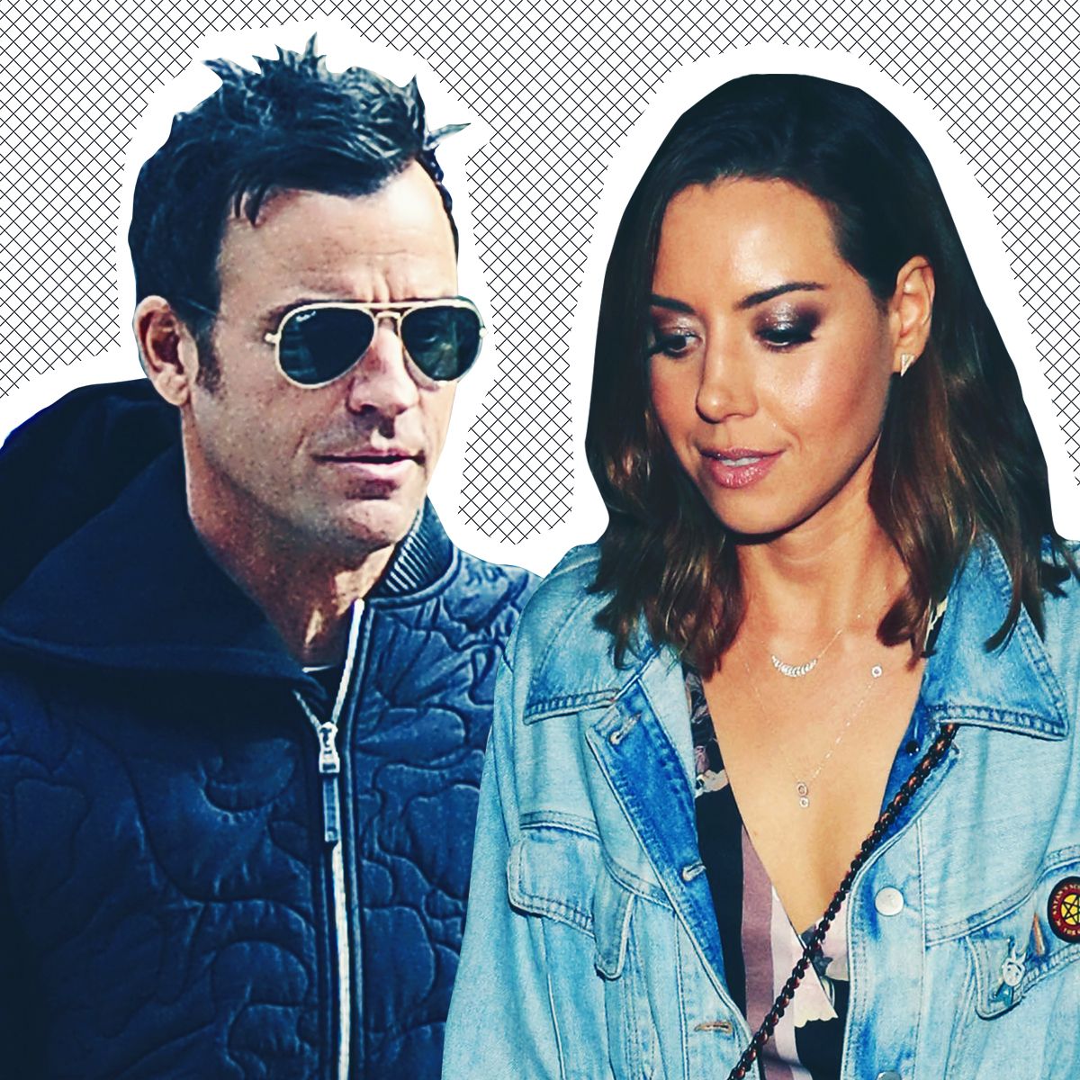 Jennifer Aniston's ex Justin Theroux 'just friends' with actress Aubrey  Plaza after being pictured together at his New York apartment a month after  split