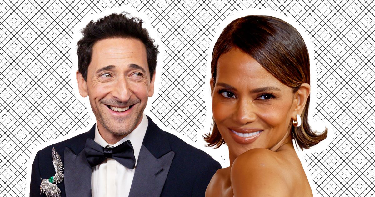 Halle Berry Finally Planted One on Adrien Brody