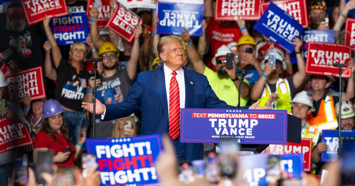 Trump versucht inkohärentes Geschwafel als 'das Geflecht' umzubenennen
