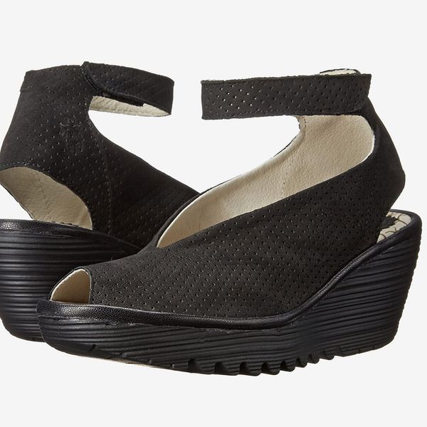 FLY London Women’s Yala Perforated Wedge Sandal