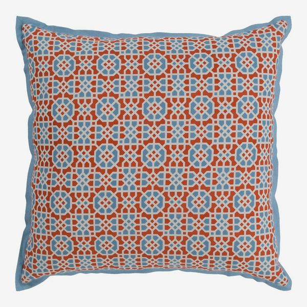 Surya Francesco Geometric Cotton Pillow Cover