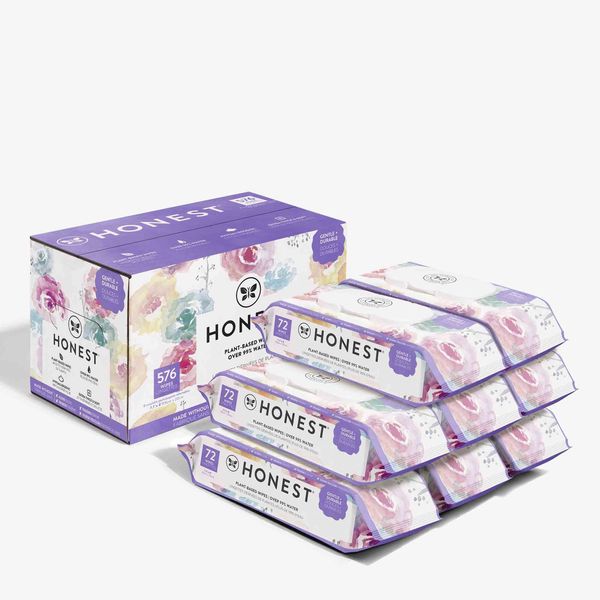 The Honest Company Rose Blossom, 576 Count Wipes