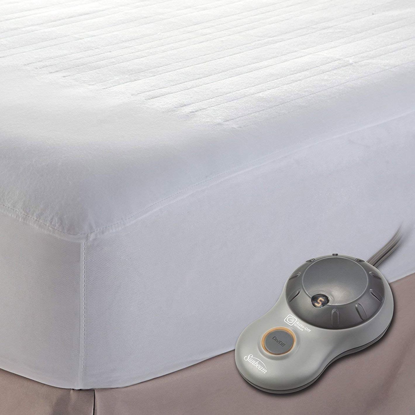 Sunbeam all season premium online king heated mattress pad