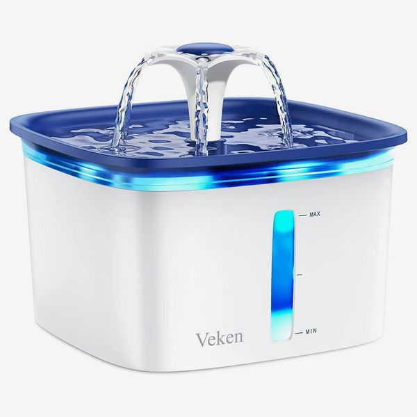 Veken Pet Water Fountain Dispenser with Smart Pump