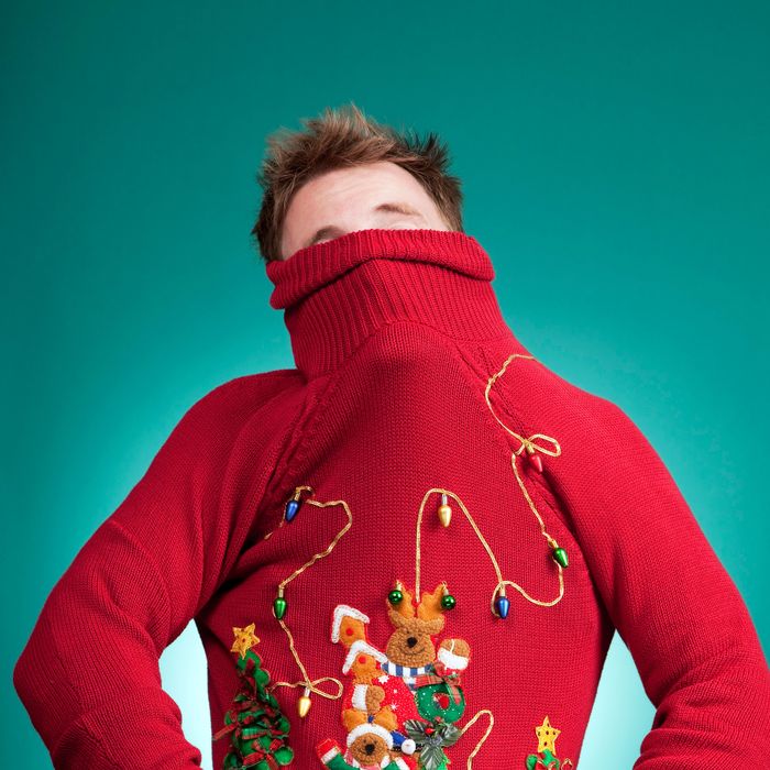 funny college christmas sweaters