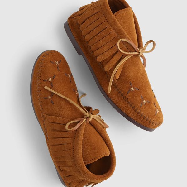 Madewell x Minnetonka Baashkinjibigwan Boot