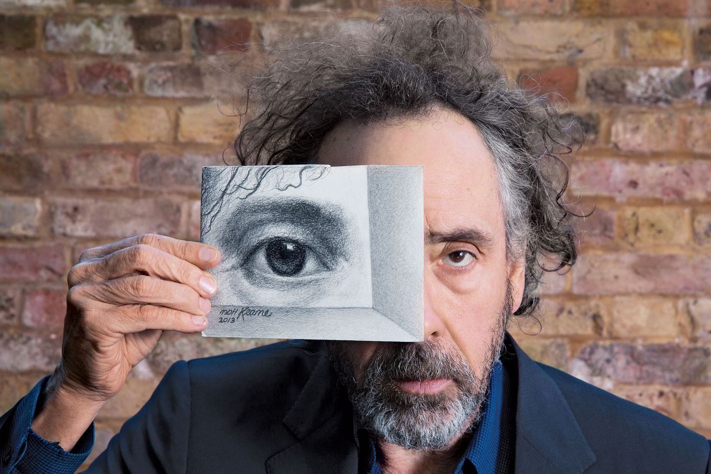 Life in Pictures: Tim Burton, on the Set of Big Eyes - Slideshow - Vulture