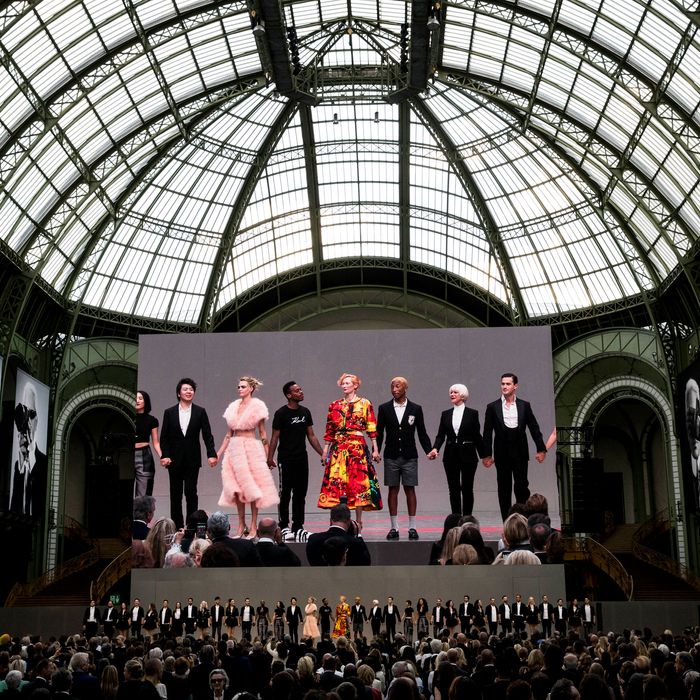 Chanel Remembers Karl Lagerfeld in Memorial Show