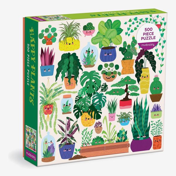 Mudpuppy Happy Plants – 500 Piece Family Puzzle