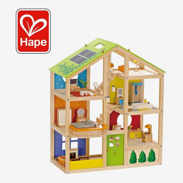 All Seasons Kids Wooden Dollhouse by Hape