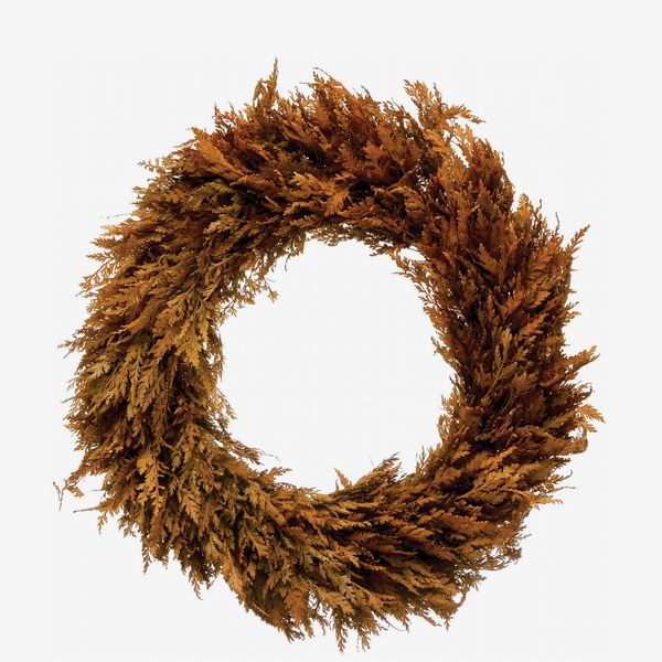 Creative Co-Op Dried Cyrpress Wreath