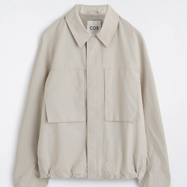 Cos Detachable Hood Windbreaker Jacket