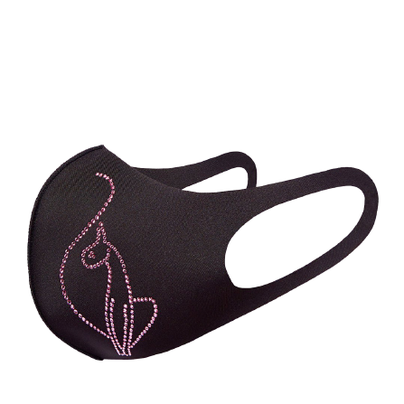 Baby Phat Crystal Kitty Face Mask