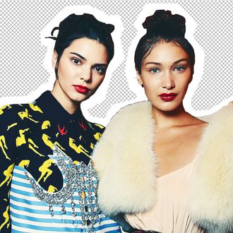 Stars like Bella Hadid and Kendall Jenner ditch their trousers to