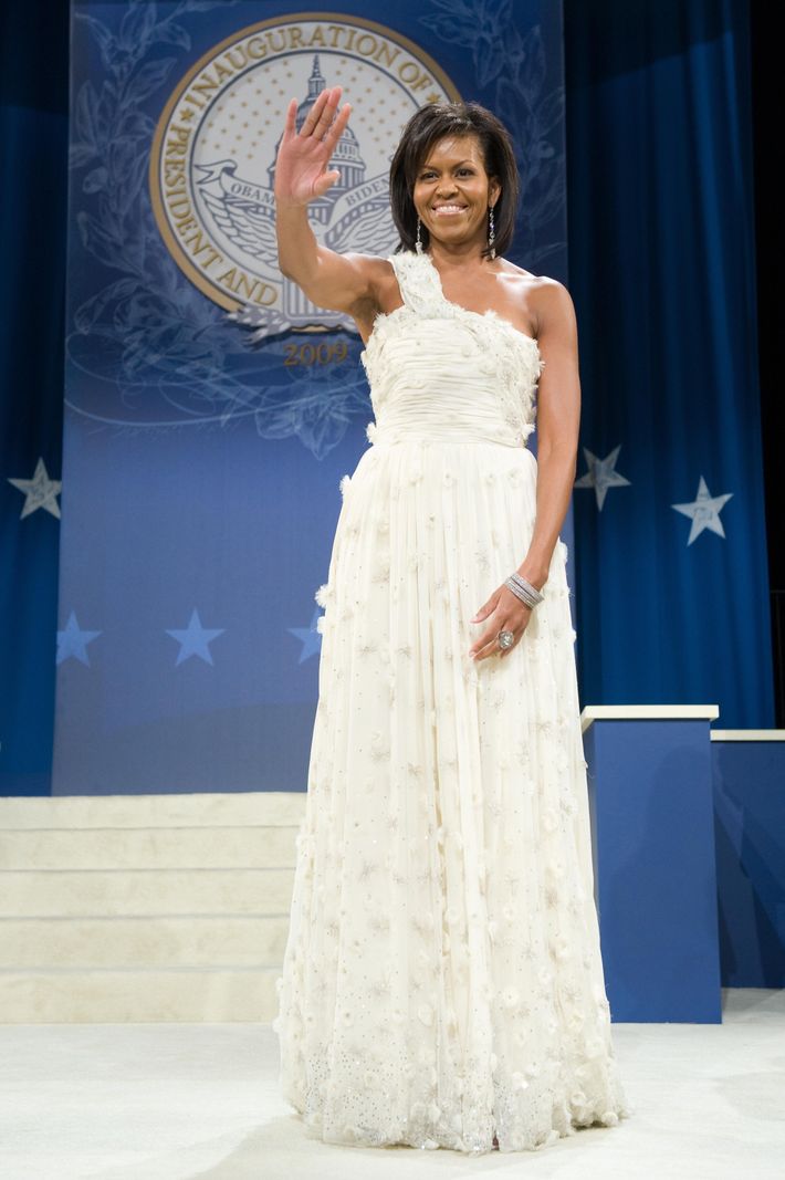 Michelle Obama s Inauguration Gown Jason Wu