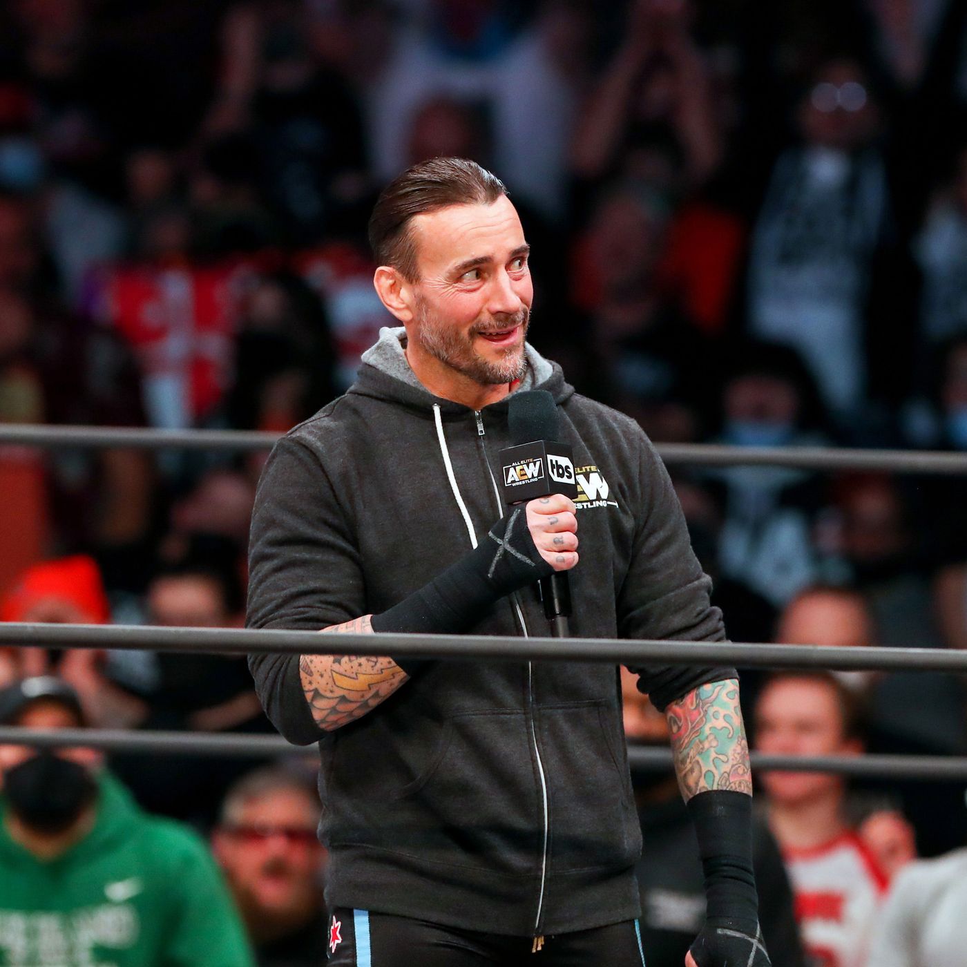 Danhausen on X: CM PUNK AEW COLLISION    / X