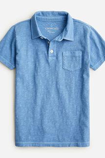 J.Crew Kids' Short-Sleeve Garment-Dyed Polo Shirt