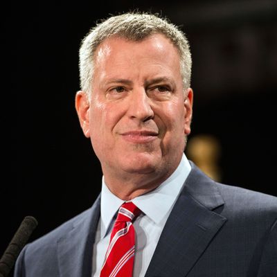 Mayor Bill de Blasio.